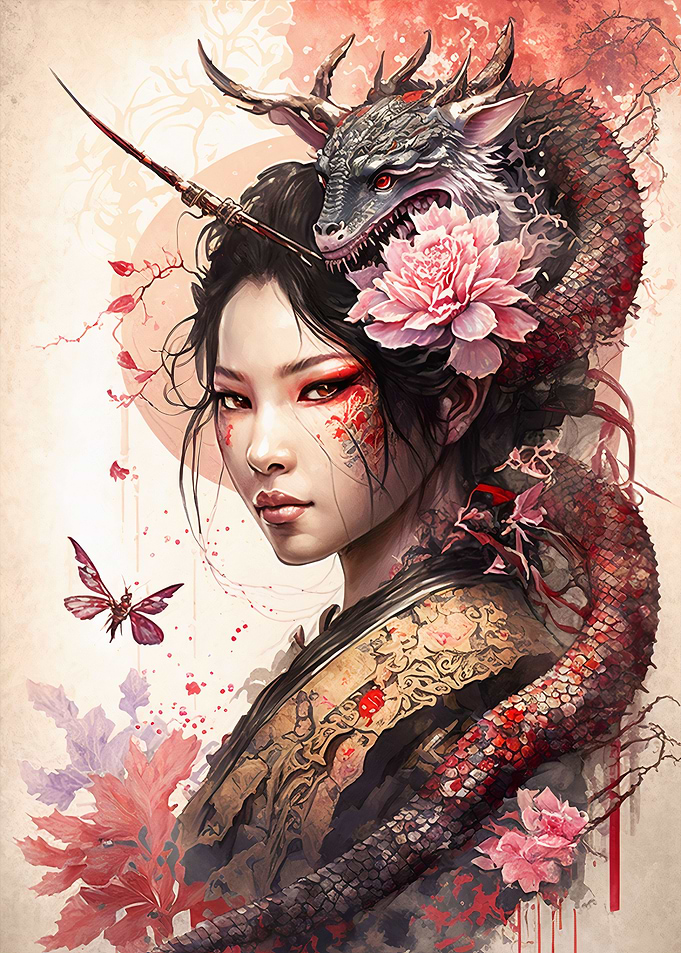 Geisha Dragon