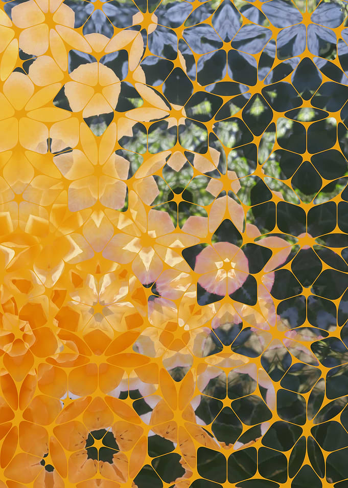 Abstract yellow morph