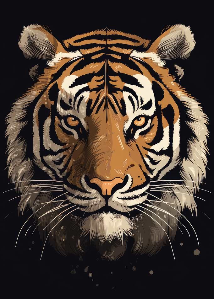 Vector Tiger