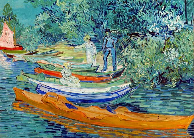 Bank Oise at Auvers Gogh