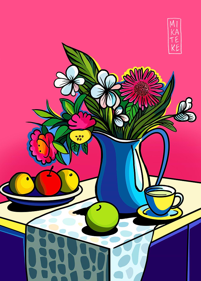 Pop Art Still Life 2023050