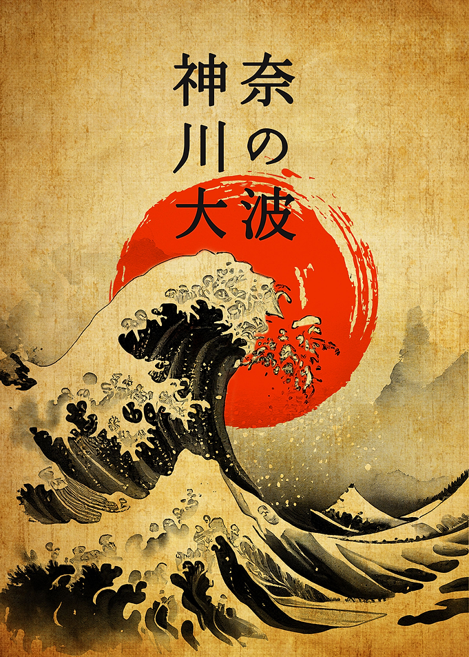Japan Artwork Great Wave
