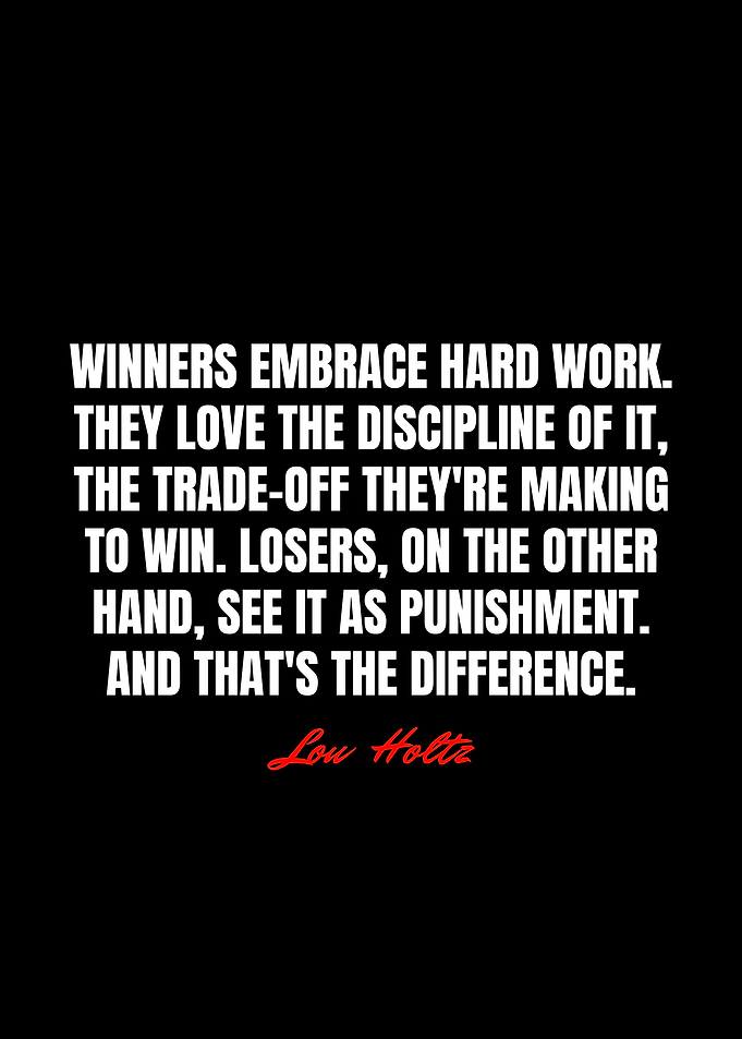 Lou Holtz Quotes