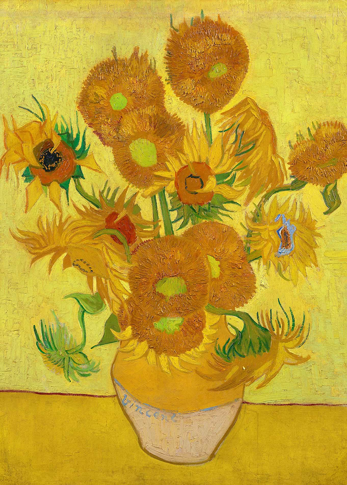 Sunflowers 1888 van Gogh