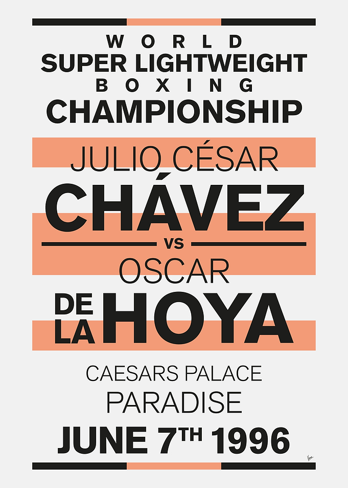 1996 Chavez vs DeLaHoya