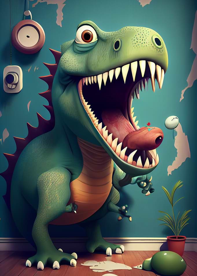 Cute Dinosaur animal
