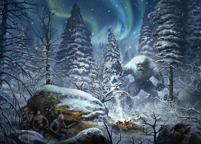 Icy Forest