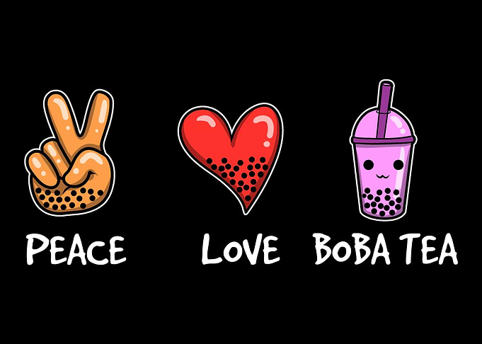 Peace Love Boba Tea