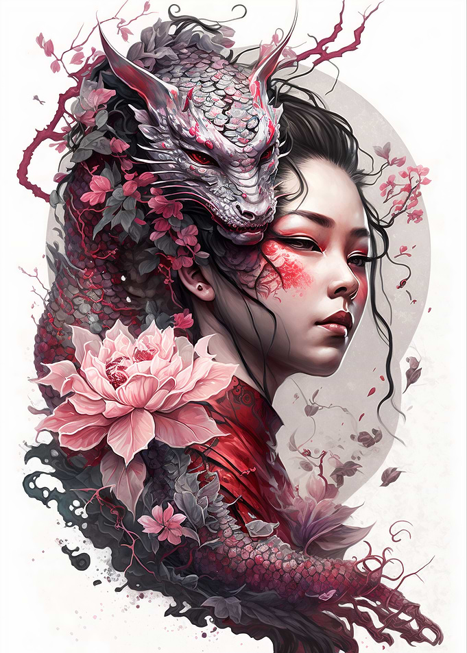 Geisha Dragon