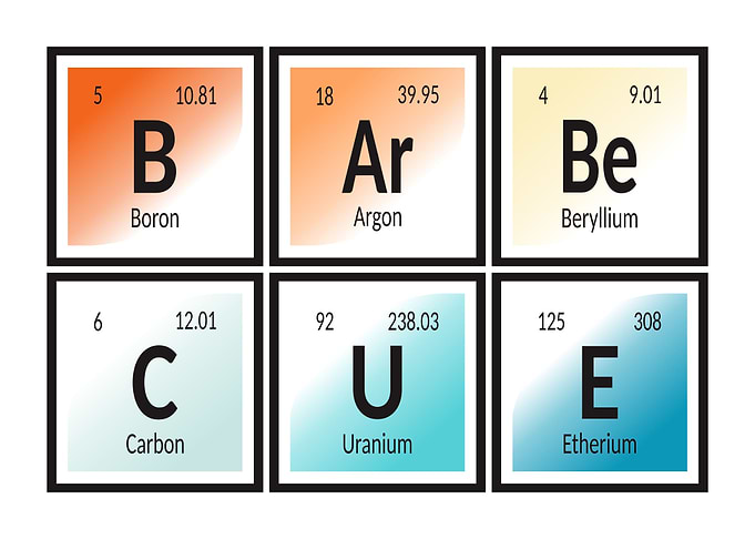 Barbecue Periodic Table