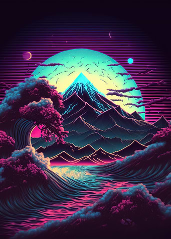 Ocean Wave Japan