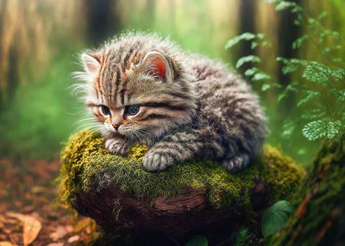 Adorable kitten Mimi