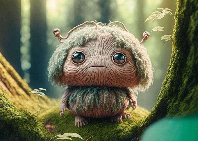 Forest alien Blip