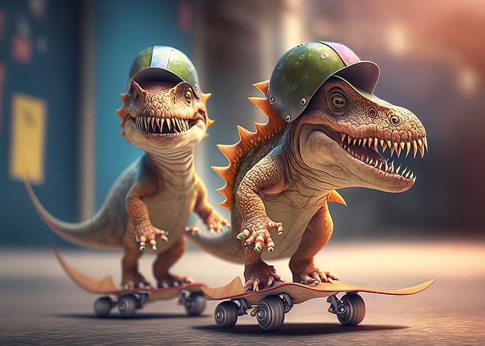 Teenage dinosaurs