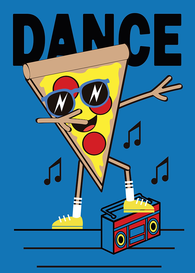 pizza make dab move