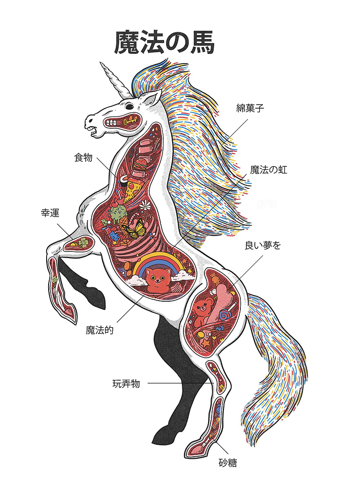 Unicorn anatomy