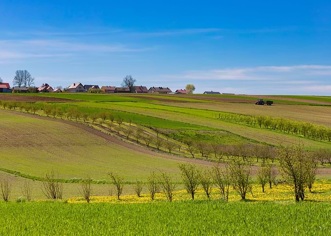 Rural landscape, Poland