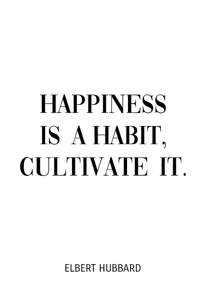 Elbert Hubbard Quote