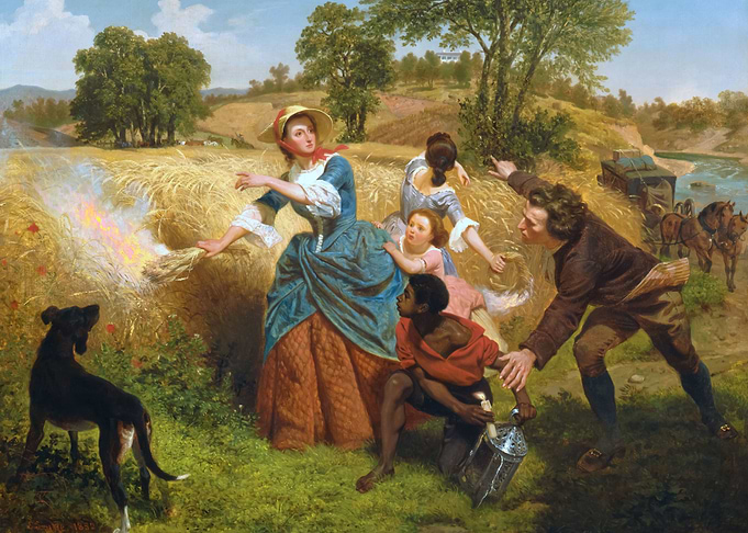 Burning The Wheat Fields