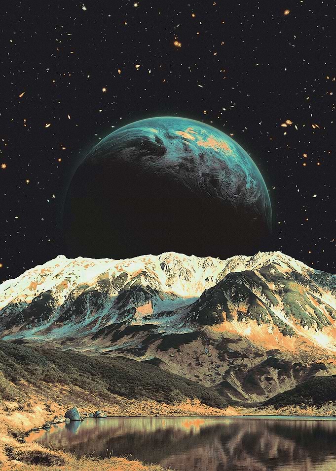 Cosmos Over The Hill