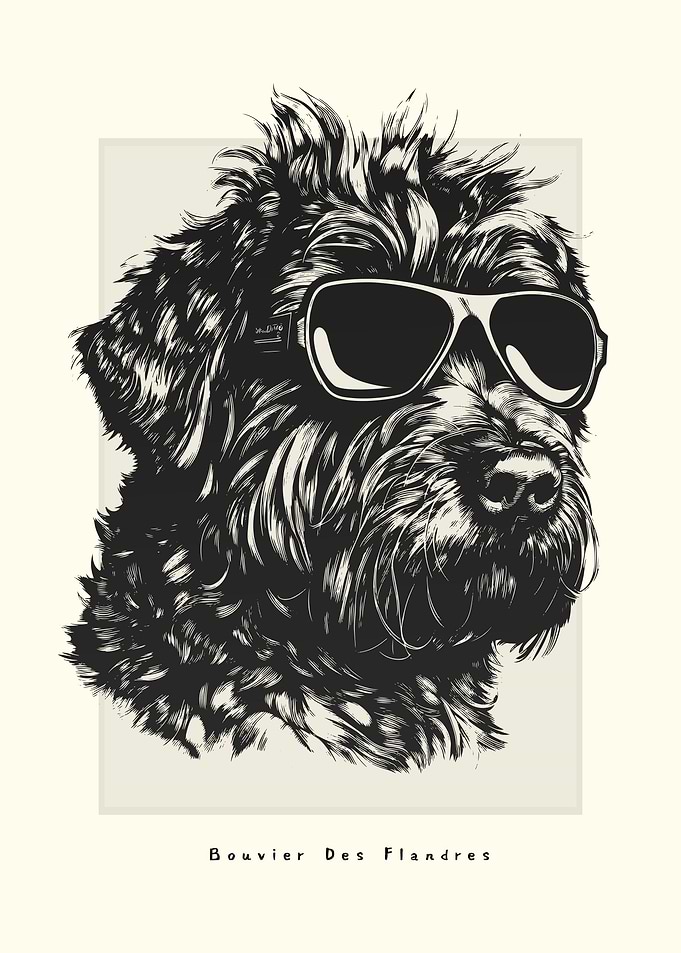 Bouvier Des Flandres Cool