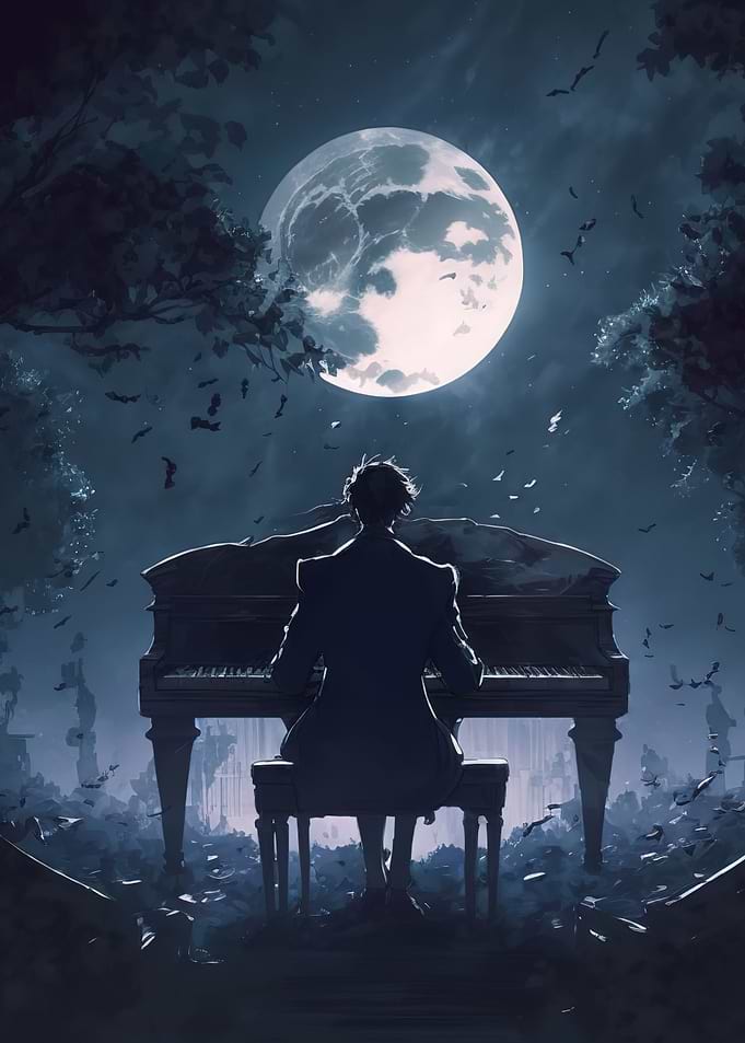 playing piano