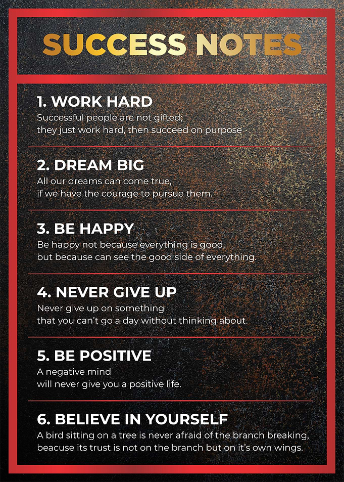 success note