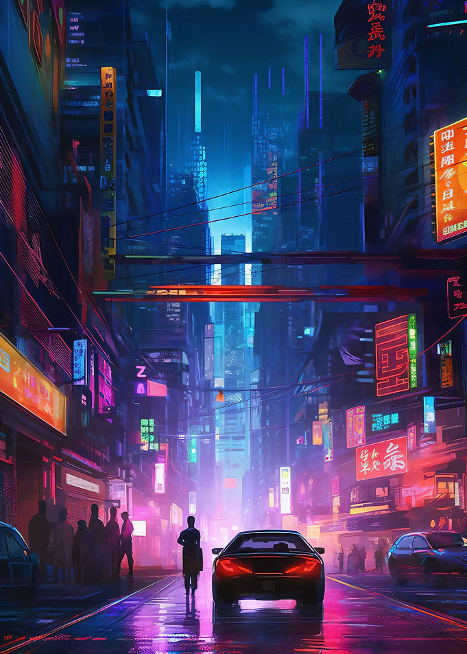 Futuristic Tokyo Synth