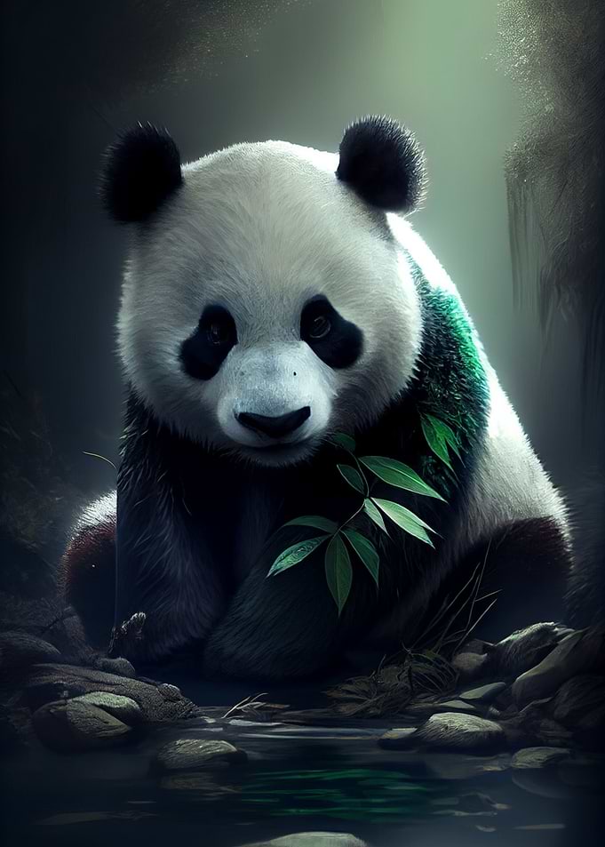 Cute Panda Animal Cartoon