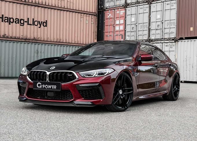 BMW Maroon Sport Car