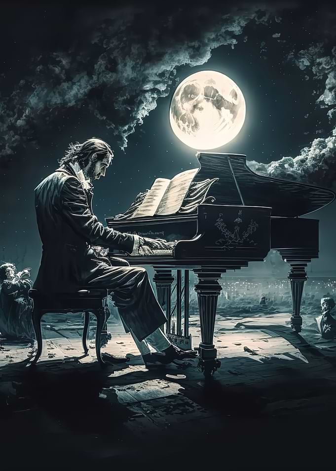playing piano