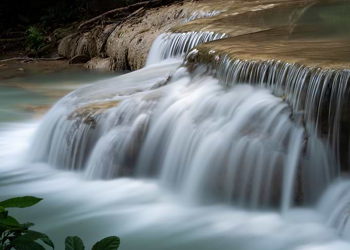 Waterfall long exposure