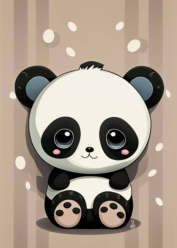 Cute Panda Animal Cartoon