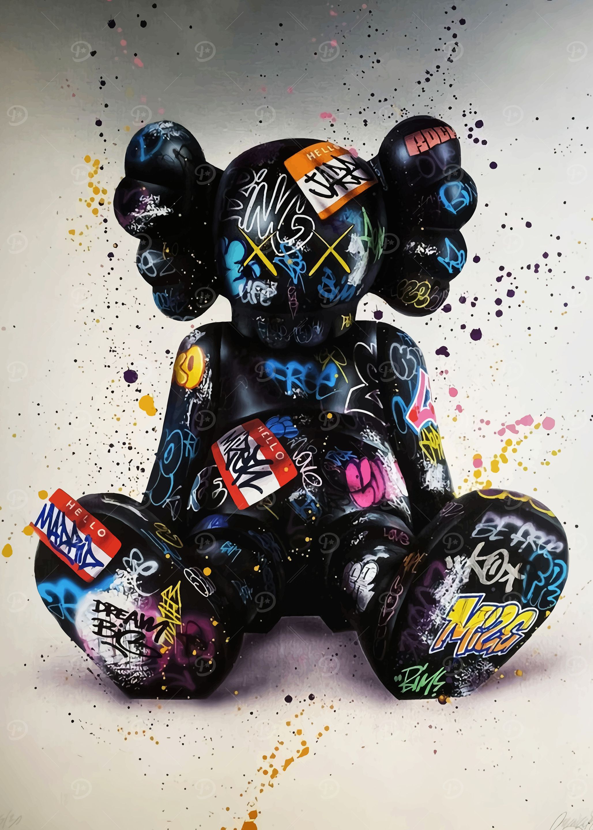 Kaws Posters Online - Shop Unique Metal Prints, Pictures