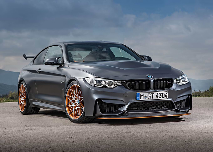 BMW Grey Sport Car