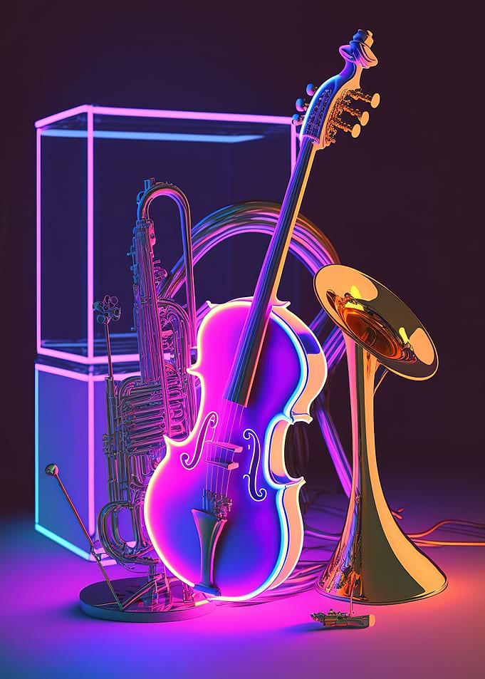Live Music Neon