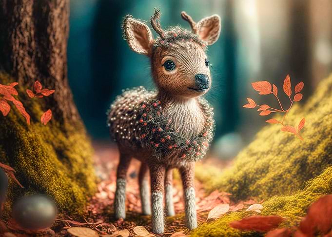 Mini deer Davina