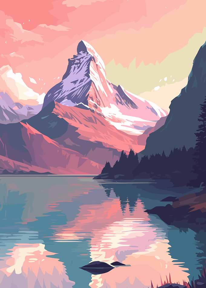 Matterhorn lake
