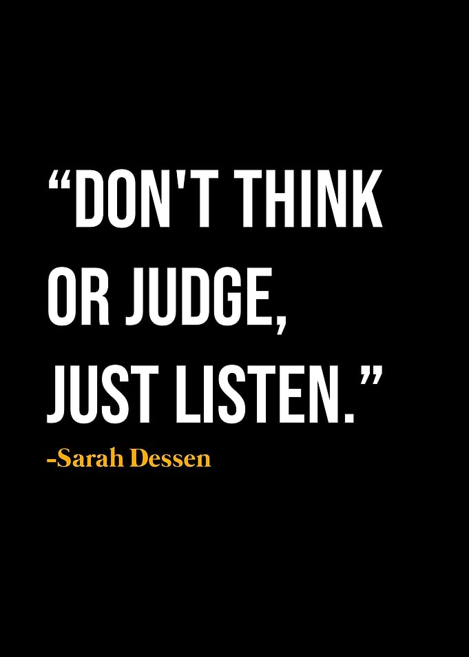 Sarah Dessen Quote