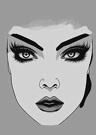Minimalist Face Artwork