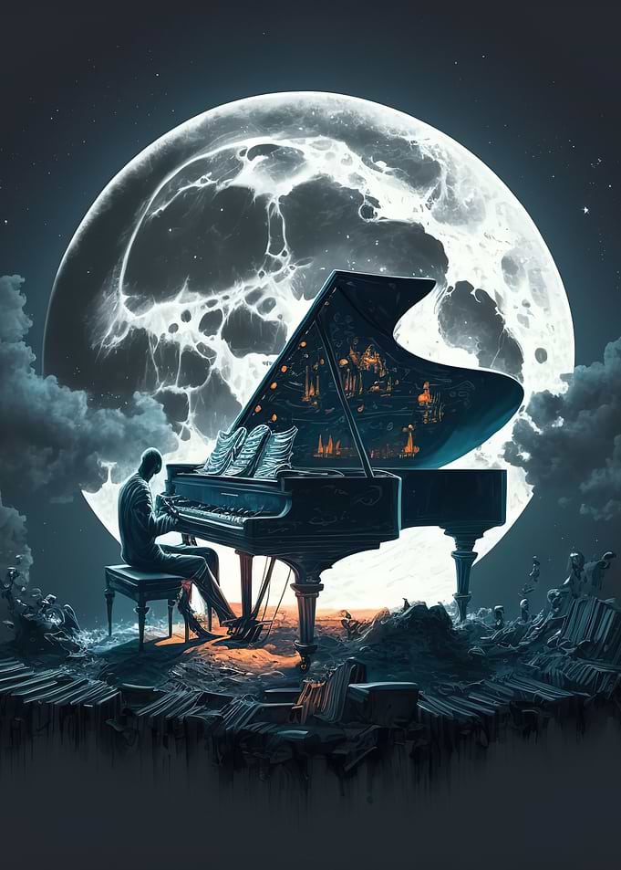 playing piano