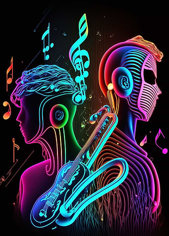 Live Music Neon