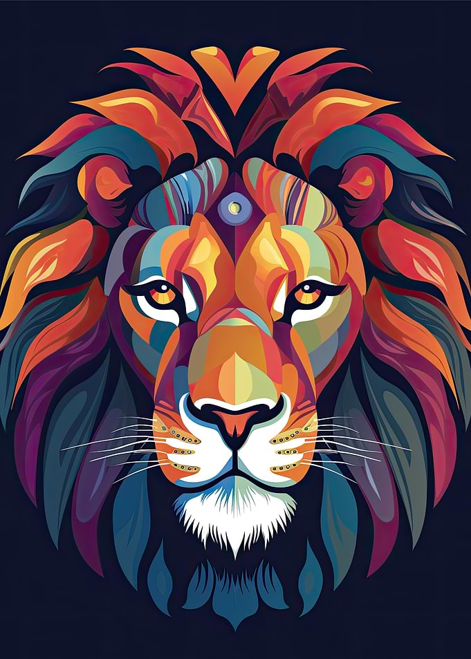 Vector Lion