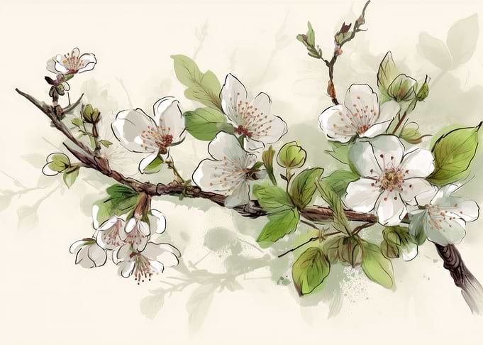 Serene Spring Symphony