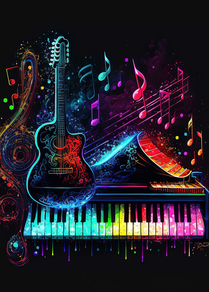 Live Music Neon