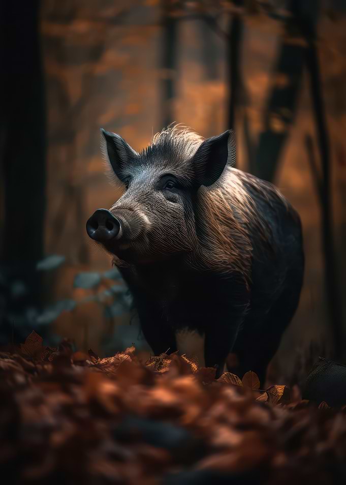 Majestic boar