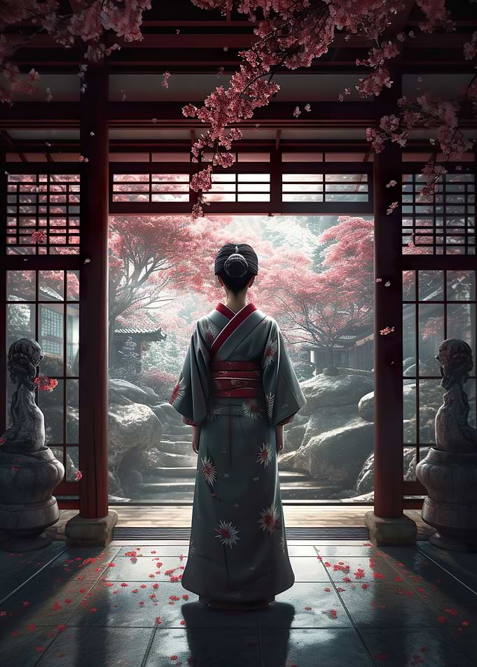 Geisha in Kominka