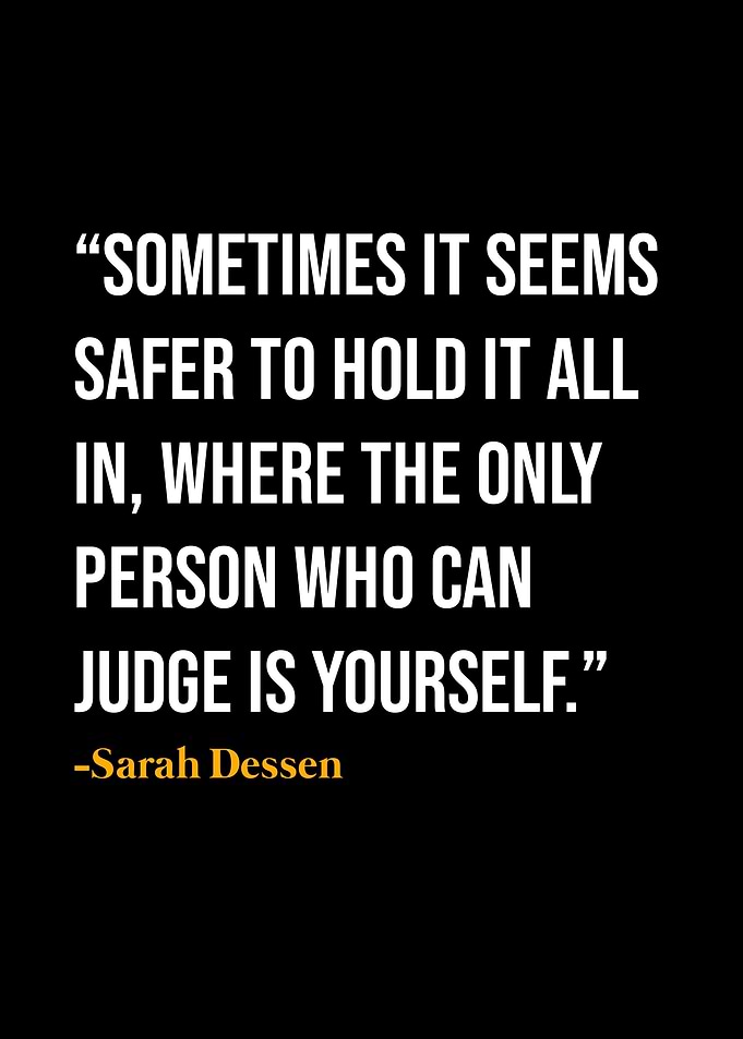 Sarah Dessen Quote