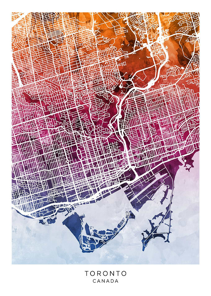 Toronto Canada Map