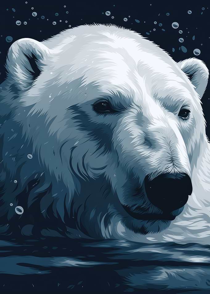 Vector Polar Bear